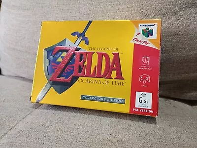 The Legend Of Zelda Ocarina Of Time VERY GOOD Boxed Nintendo 64 PAL N64 • $399