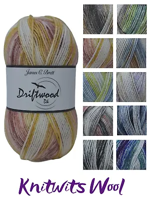 James C Brett Driftwood DK Knitting/Crochet Yarn 100g  • £3.30