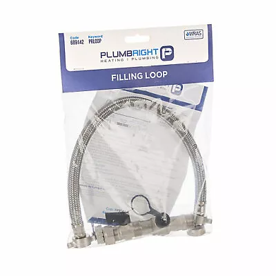 £8.99 • Buy Plumbright 689142 Filling Loop PRLOOP WRAS Approved