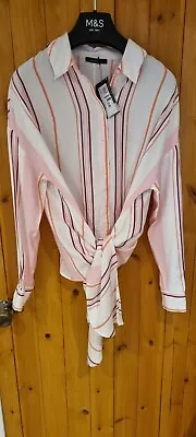 BNWT M & S Ladies Limited Collection Striped Blouse UK10 • £4.99