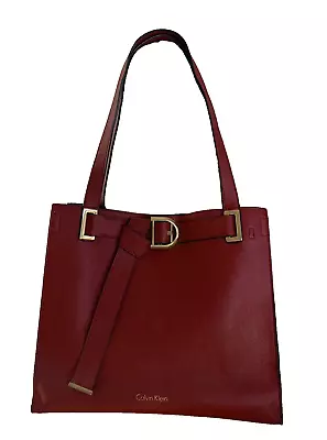 Calvin Klein Nola Deep Red Tote • £16.54