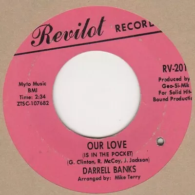 Darrell Banks Our Love Is In The Pocket Revilot  Soul Northern Motown • £30