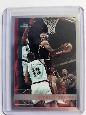 1997 Topps Chrome Michael Jordan #123  • $30