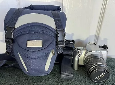 Canon EOS 300v 35mm SLR Film Camera With 28-90mm Lens And Bag - Function Tested • £59.99