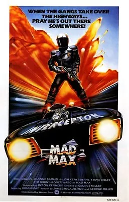 Mad Max Movie Poster Mini 11 X17  • $8.89