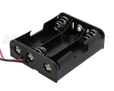 AA Battery Holder Case Box With Wire Leads For 3X AA Batteries 4.5V - USA SELLER • $2.39