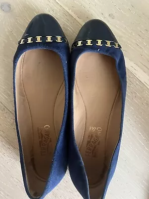 Salvatore Ferragamo Ena Ballet Flats Shoes Size 8c • $100