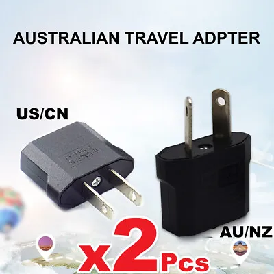$6.99 • Buy 2/4 Pack USA EUROPE JAPAN ASIA To AUS Australian AC Power Plug Adapter Travel Au