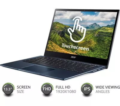 Acer Spin 513 LTE 13.3  Convertible Notebook / Snapdragon 7c Gen 2 / 128GB EM... • £259.97