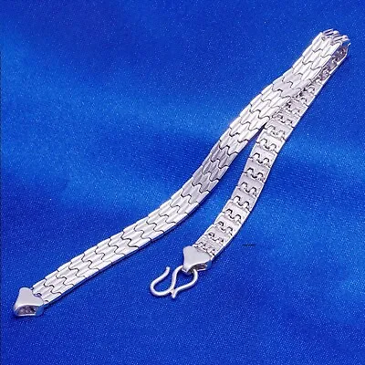 Pure Platinum 950 Chain Men Women Lucky 5.5mm Watch Band Bracelet 17.6g/8.2inch • $1653.46