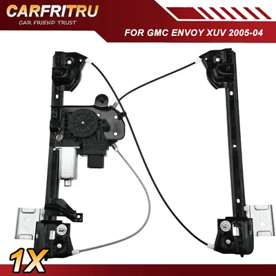 Power Window Regulator W/ 8-Pin Motor For 2004-2005 GMC Envoy XUV SUV Midgate • $104.99