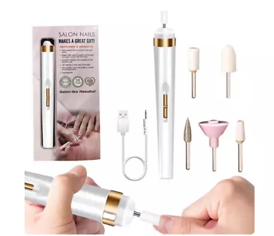 Rechargeable Quality Professional Hand / Toe Nail Grinder Pedicure Set • £2.49