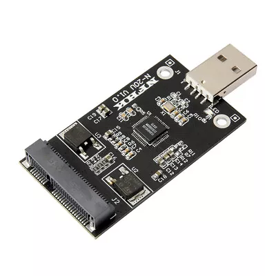 MSATA To USB Adapter MSATA External Case MSATA SSD To USB2.0 Riser Card 30*50  • $6.99