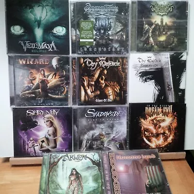 Lot Of 11 Obscure Heavy/Prog/Viking/Folk/Death Metal CDs - 2000-2012 Era • $14.50