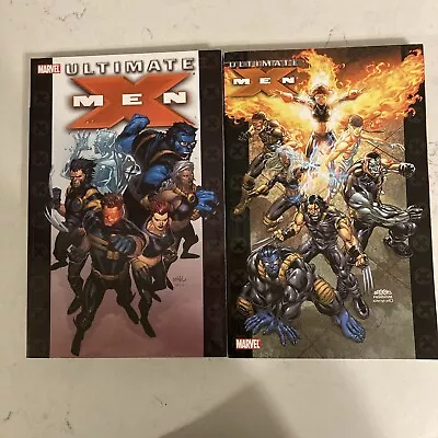 Lot Of 2 Marvel Ultimate X-Men: Ultimate Collection Vol. 1 & 2 Trade Paperback • $24.97