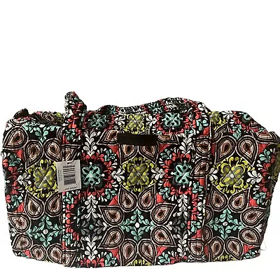 Vera Bradley  Weekender Light Duffel Bag W/ Outside Pocket Sierra Pattern New • $39.99