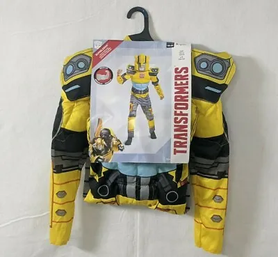 $30 • Buy Transformers Bumblebee Boy's Halloween Costume Size Large (10-12) Disguise