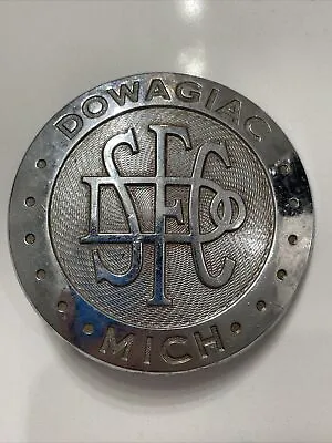 Vintage Dowagiac Steel Furnace Company DSFCo Cap / Hat Badge 3  Michigan • $113.09