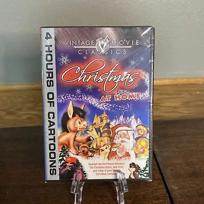 Vintage Movie Classics Christmas At Home 4 Hours Of Cartoons DVD Brand New • $5.99