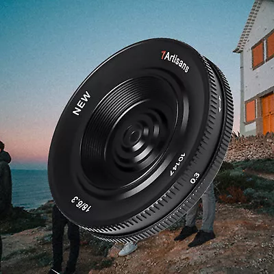 USA For Sony Fujifilm M43 Nikon 7artisans 18mm F6.3 Mark II MF Lens APS-C Lens • $51.59