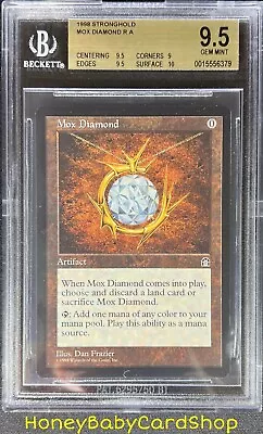 MTG Stronghold 1998 Mox Diamond BGS 9.5 GEM MINT Silver Age Iconic Staple • $1695