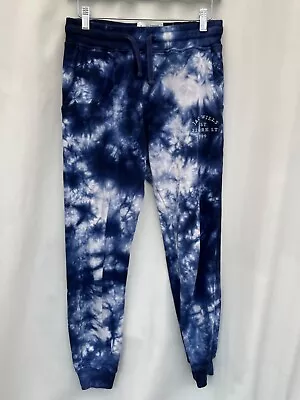 Sweatpants Joggrs Jack Wills Size 8 Blue Tye Dye W32  L27  Cotton Womens • £8.99