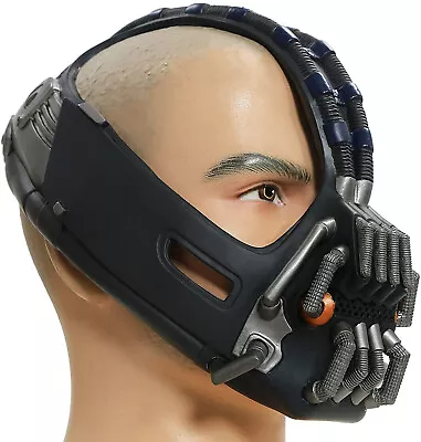 The Dark Knight Headwear Mask Rises Bane Halloween Makeup Accessories Costumes • $66.50