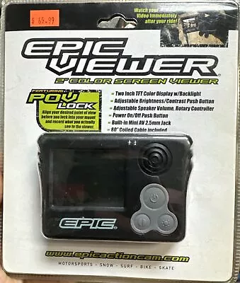  Stealth Cam STC-EPV1 EPIC Viewer W/ 2 LCD Color/Compatible W/Stealth Cam New • $39.99