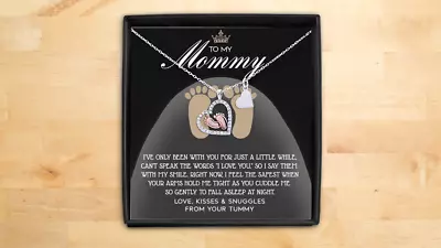 To My Mommy To Be Love Kisses And Snuggles From Your Tummy • $34.90