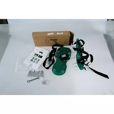 Lawn Aerator Shoes Adjustable Straps Manual Lawn Aerator Sandals Reusable H • £22.57