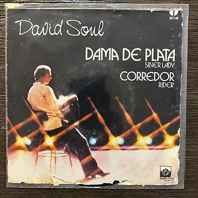 David Soul Dama De Plata / Corredor 1977 Mexican 7  Single PS Funk Soul • $4.99