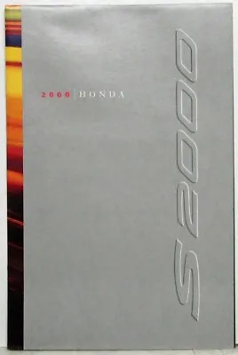 2000 Honda S2000 Sales Folder/Poster • $20.30