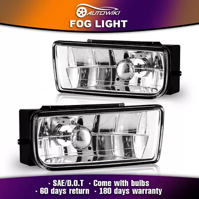 For 1992-1999 BMW 3 Series E36 M3 Driving Fog Lights Clear Glass Lens Pair Lamps • $34.99