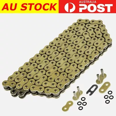520 X 120 Links Motorcycle Atv Golden O-Ring Drive Chain 520-Pitch 120-Links • $48.50