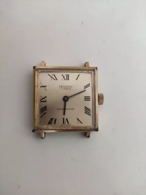 Tegrov Swiss Made 17 Jewel Watch Head • £0.99