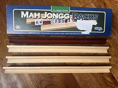 Mah Jongg Racks - Wooden Tile Racks Gibsons Games Boxed • £23.99