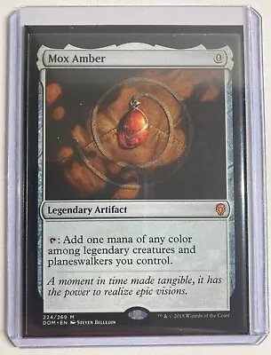 NM Mox Amber (Regular) MTG Dominaria #224/269 • $26.99