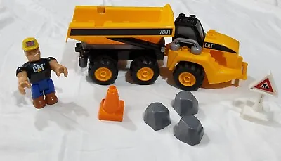 Cat Mega Bloks Material Construction Hauler And Dump Truck • $18.99