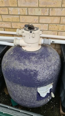 £50 • Buy Swimming Pool Filter Pond Sand Filter  With Top Mount Multiport Valve 60cm.