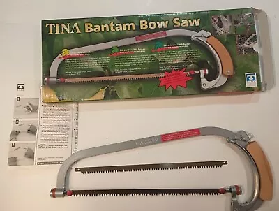 Tina 900 Bantam Pruning Bow Saw Garden Tool Made In Germany New  Xtra Blade VTG • $99