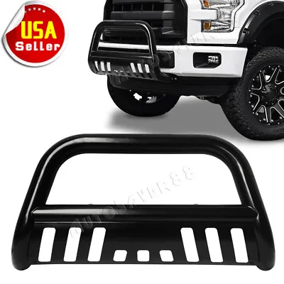Bull Bar Push Brush Front Bumper Grille Guard For 2004-2023 Ford F-150 Black • $118.50