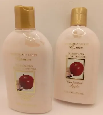 RARE 16oz Victoria's Secret Garden Enchanted Apple Silkening Body Lotion 8oz NEW • $89.90