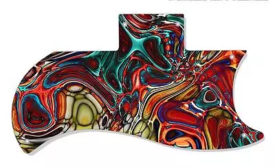 SG 61 RI Re-Issue Half Face Pickguard Gibson Graphical Guitar Single Abstract 15 • $20.75