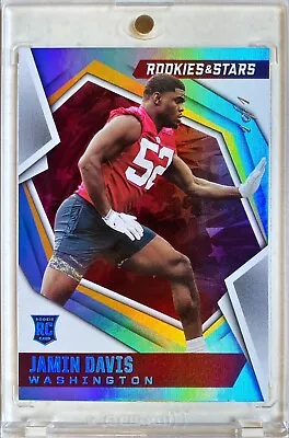 2021 Panini Rookies And Stars Jamin Davis Rookie Platinum 1/1 Commanders RARE RC • $499.99