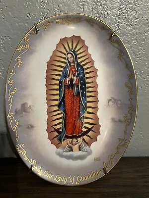 Our Lady Of Guadalupe The Bradford Exchange Visions Of Our Lady Plate 1994 • $25