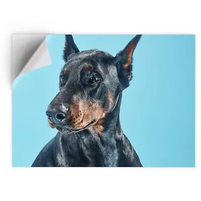 £5.99 • Buy 1 X Vinyl Sticker A4 - Doberman Dog Portrait Puppy  #3240