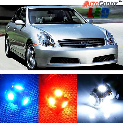 13 X Premium Xenon White LED Lights Interior Package Kit For Infiniti G35 + Tool • $16.88