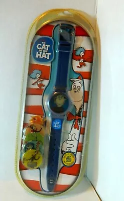 Dr Seuss The Cat In The Hat Digital Watch 5 Interchangeable Faces Vintage # 122 • $22