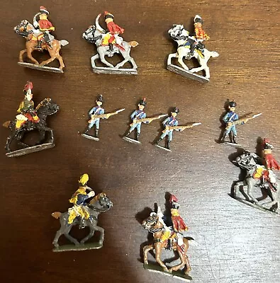 Vintage Metal England British Toy Soldier Playset Antique WW1 12 Pieces • $349.99