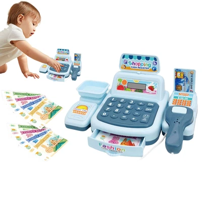 £11.63 • Buy Kids Cash Register Toy Pretend Play Shops Electronics Checkout Till Baby Toy